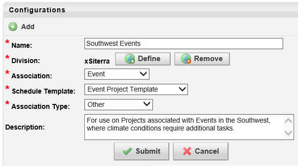 Project Configurator